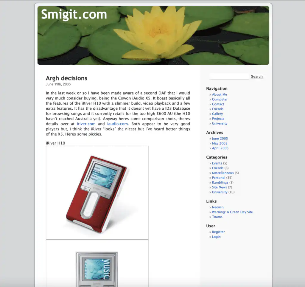 Smigit.com moves to WordPress