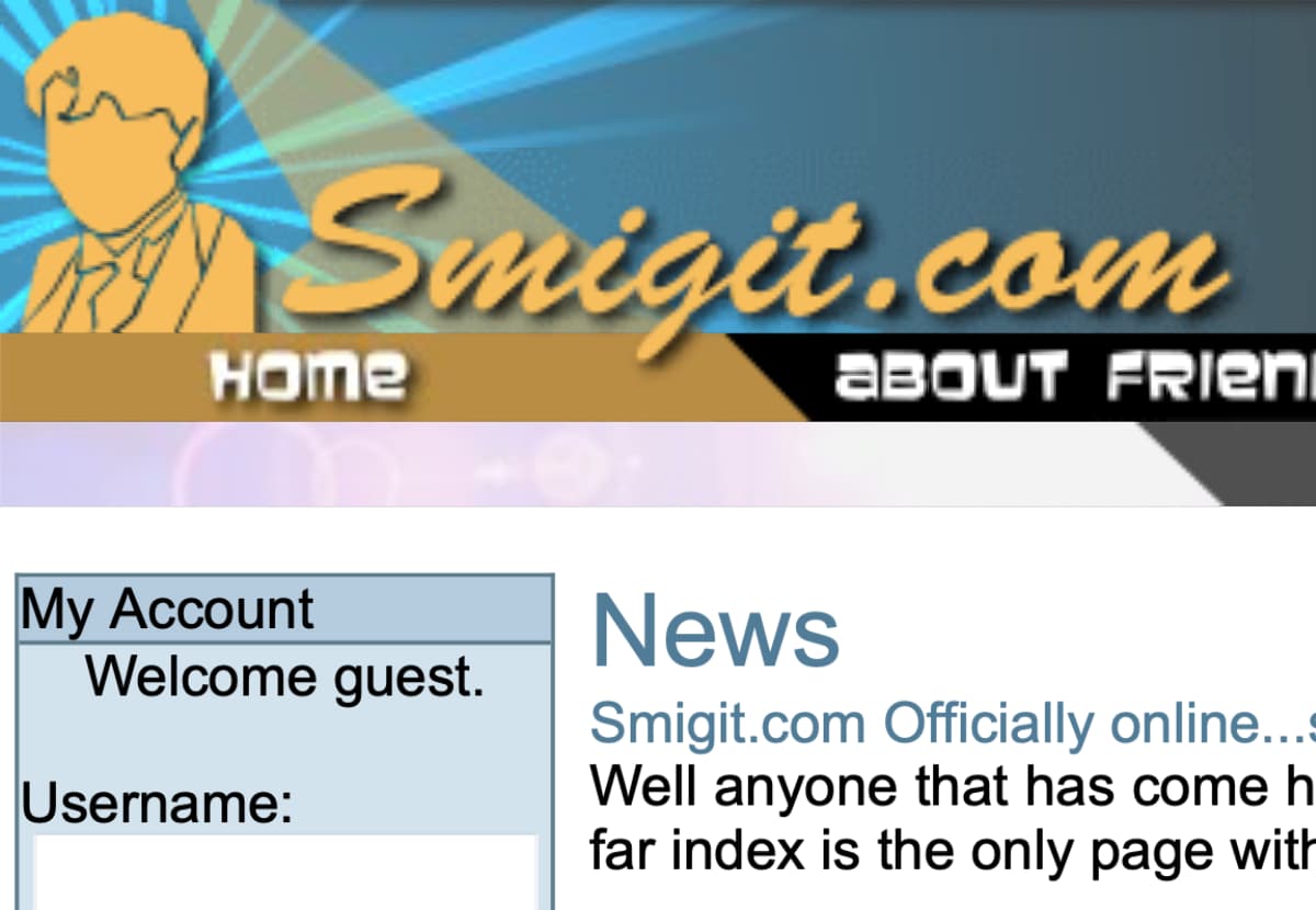 Smigit.com Original Design